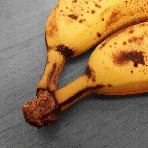 Banana Photograph - Two Of A Kind. #two #banana #bananas by Jess Gowan