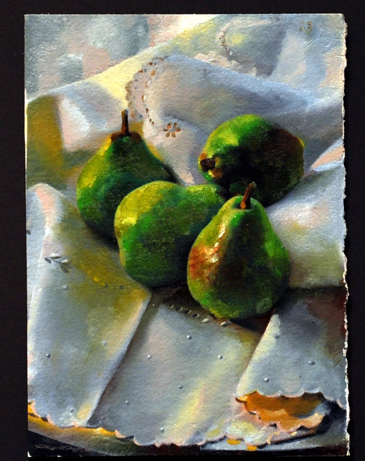 Two Pair Painting by Eileen Petre Two Pair Painting by Eileen Petre
