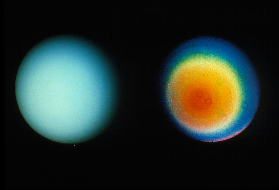 voyager 2 images of uranus