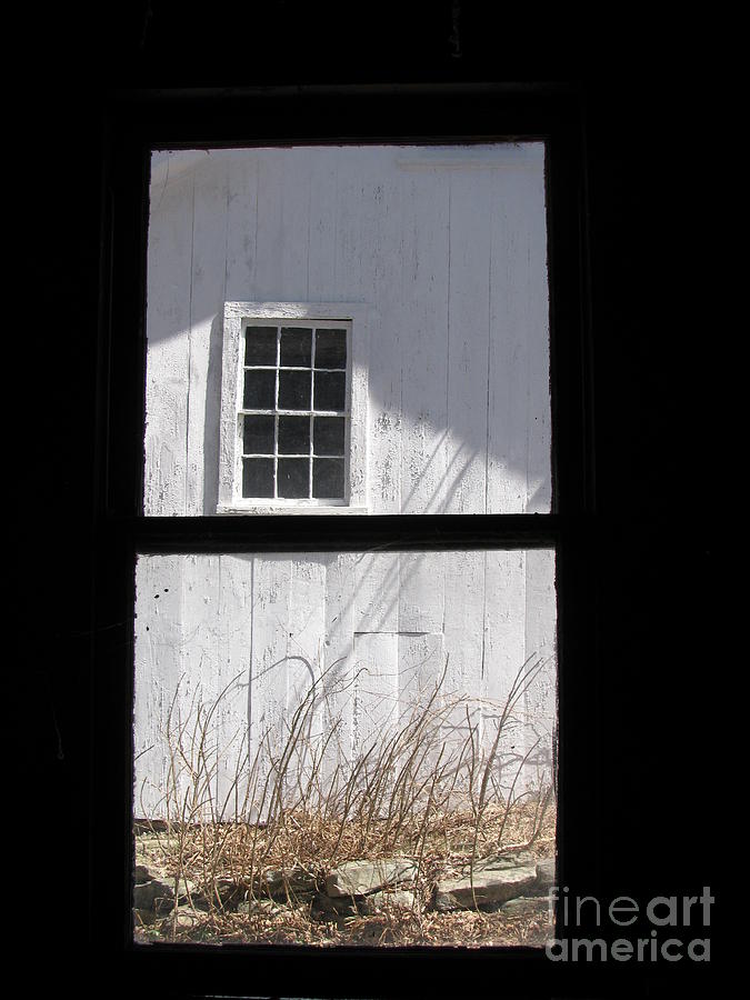 Two Windows Photograph by Lili Feinstein