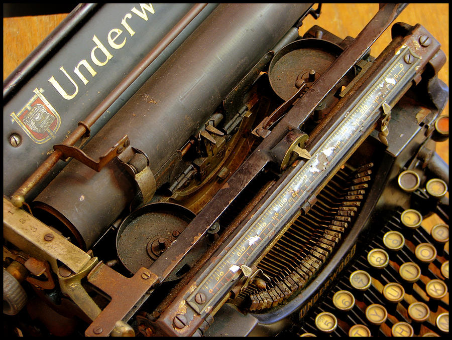 Typewriter Photograph by Farol Tomson