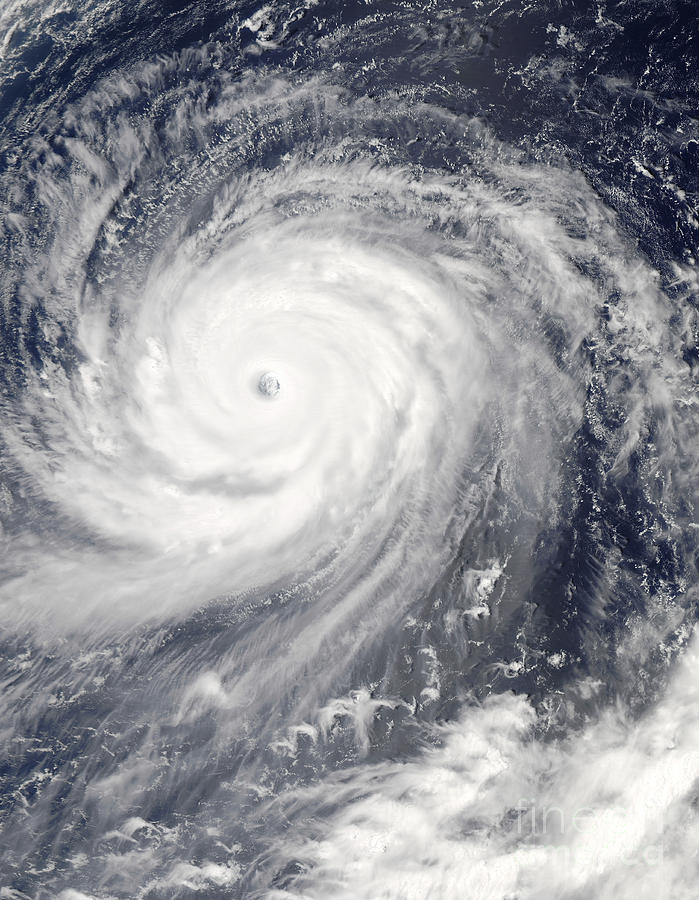 Typhoon Choi-wan West Of The Mariana Photograph by Stocktrek Images