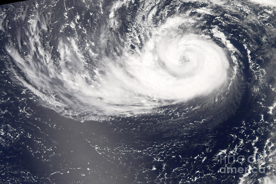 Typhoon Fitow Photograph by Nasa