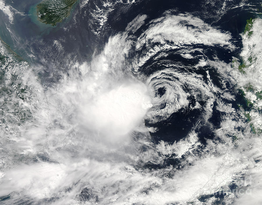 Typhoon Gaemi Over The South China Sea Photograph by Stocktrek Images