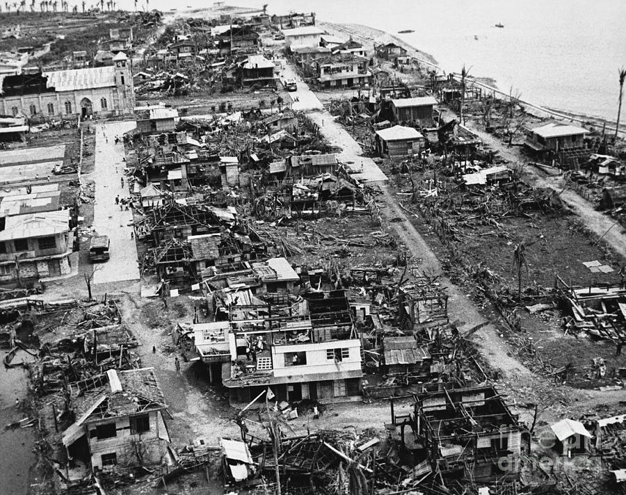 Typhoon Joan Aftermath, Philippines Photograph by Omikron