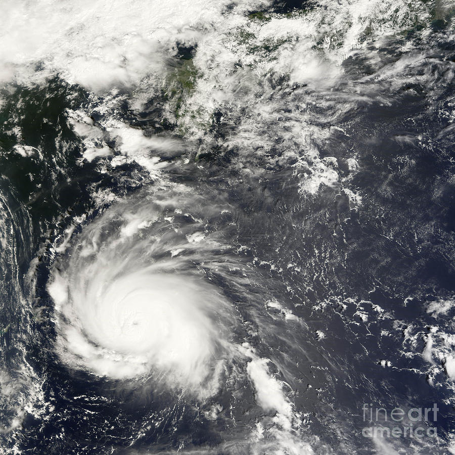 Typhoon Nari Photograph by Nasa
