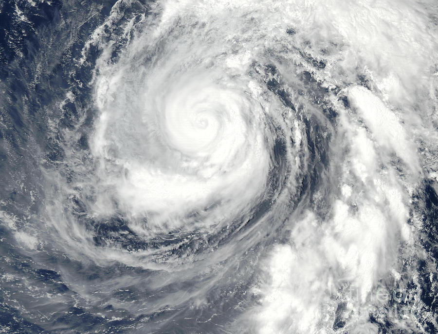 Typhoon Phanfone Photograph by Stocktrek Images