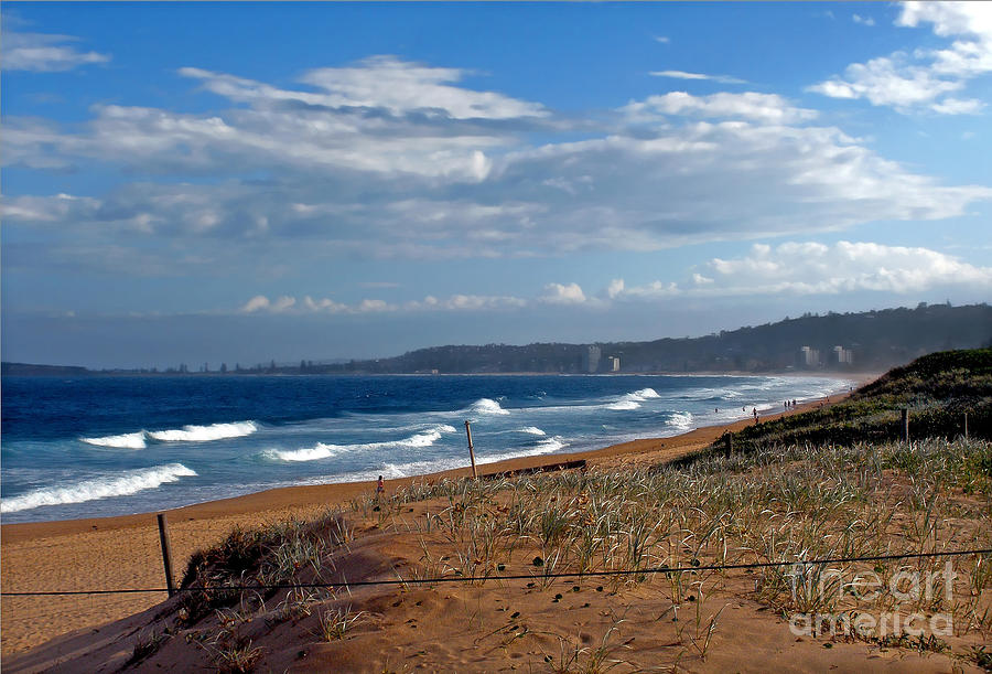 Typical Australian Beach Photograph by Kaye Menner