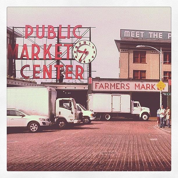 Seattle Photograph - Typical #pikeplace Picture by Shana Ray