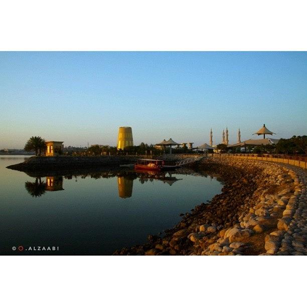 Beautiful Photograph - #uae #rak #corniche #sunrise #idea by Omar Alzaabi