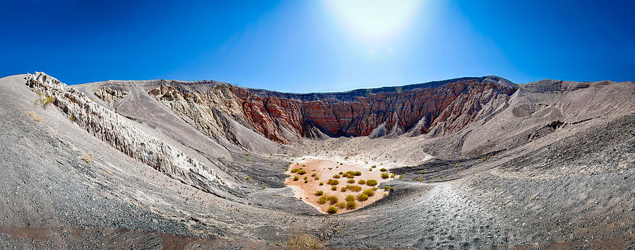 Ubehebe Crater Panorama Photograph by Niels Nielsen