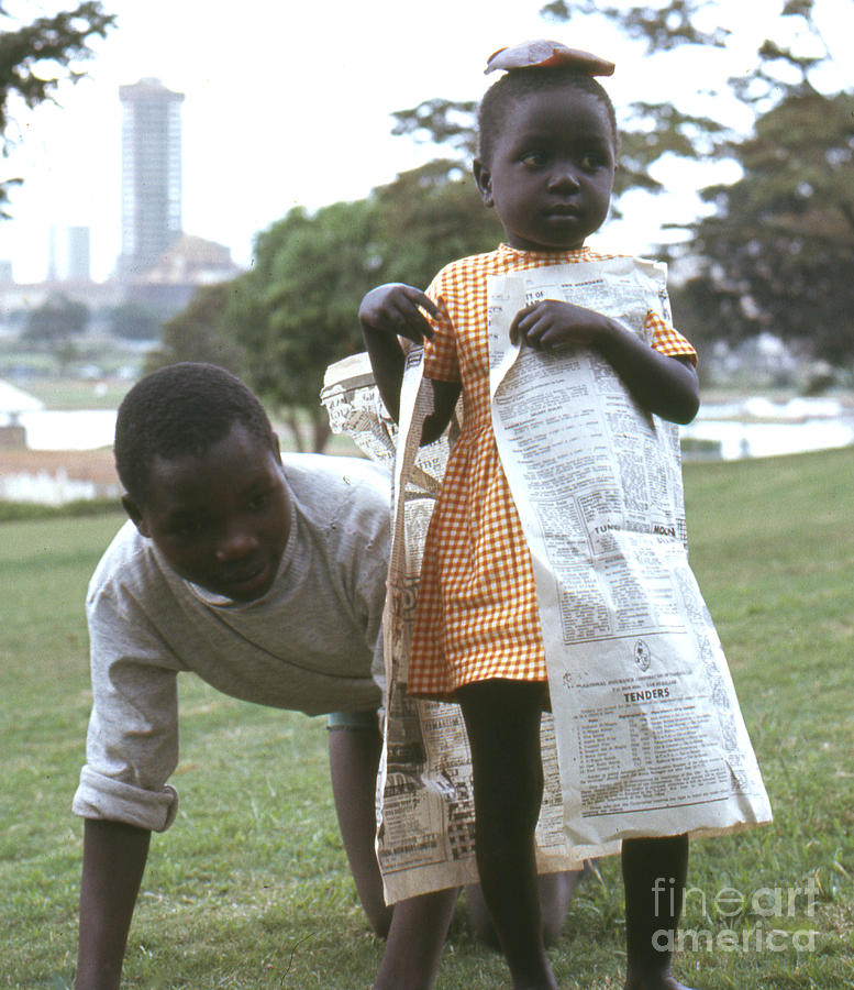 Uhuru Park Nairobi 1971 Photograph by Erik Falkensteen