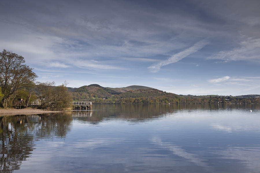 Ullswater In The Lake District National Park Photograph by Julian Elliott Ethereal Light