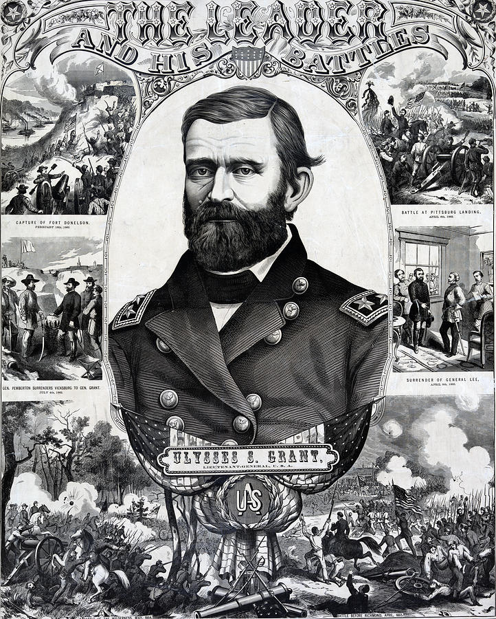 Ulysses S Grant and his battles Photograph by International  Images