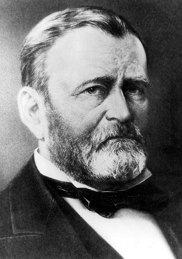 Civil War Photograph - Ulysses S. Grant In The 1870,s by Everett