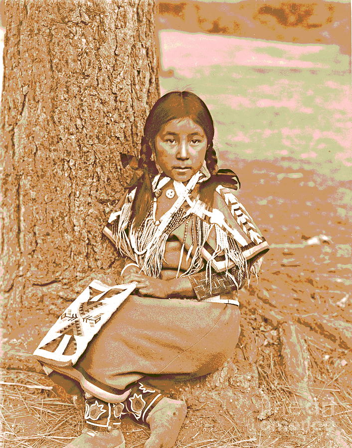 Umatilla Child Photograph by Padre Art