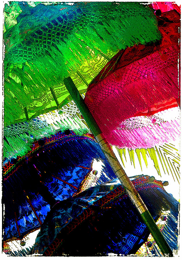 Umbrellas Photograph by Linda Olsen