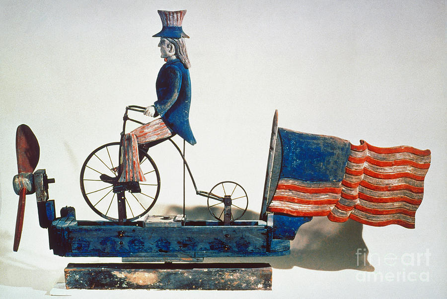 UNCLE SAM WHIRLIGIG, c1876 Photograph by Granger