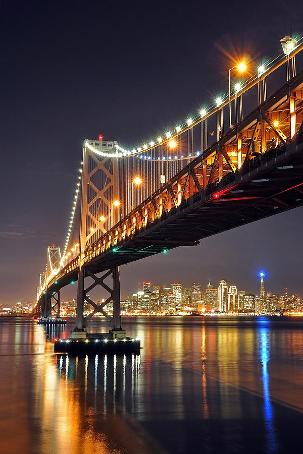 Under the Bay Bridge Photograph by Jessie Dickson - Fine Art America