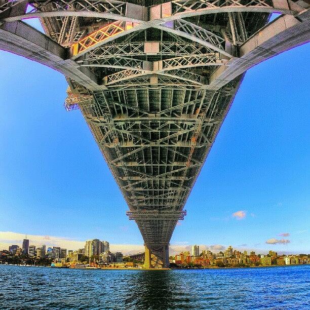 Bridge Photograph - Under The Bridge by Tommy Tjahjono