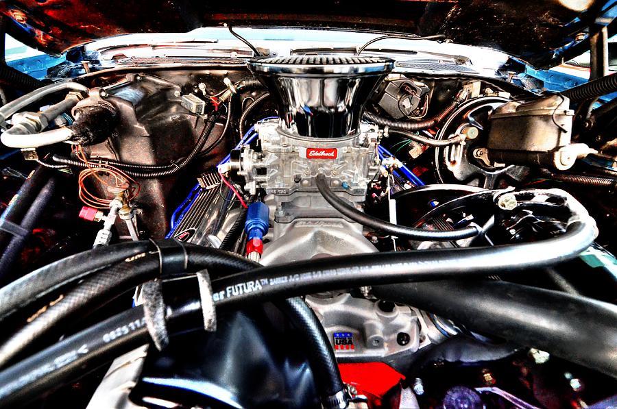 Under The Hood  Photograph by David Morefield