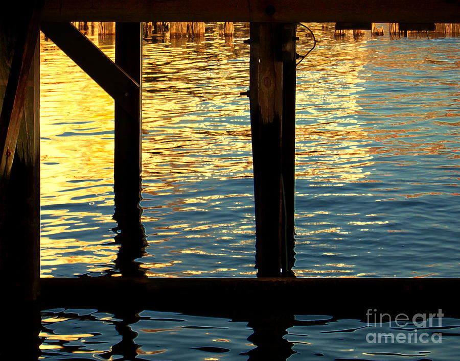Under the Pier Digital Art by Dale   Ford