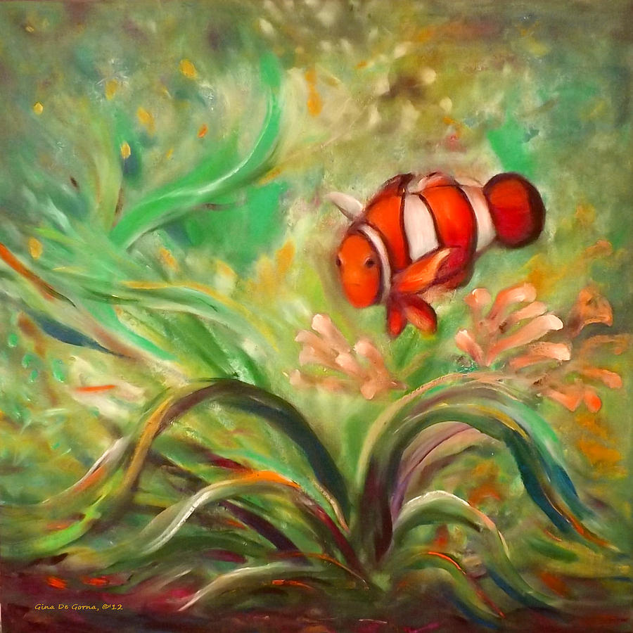 Under the Sea 111 Painting by Gina De Gorna