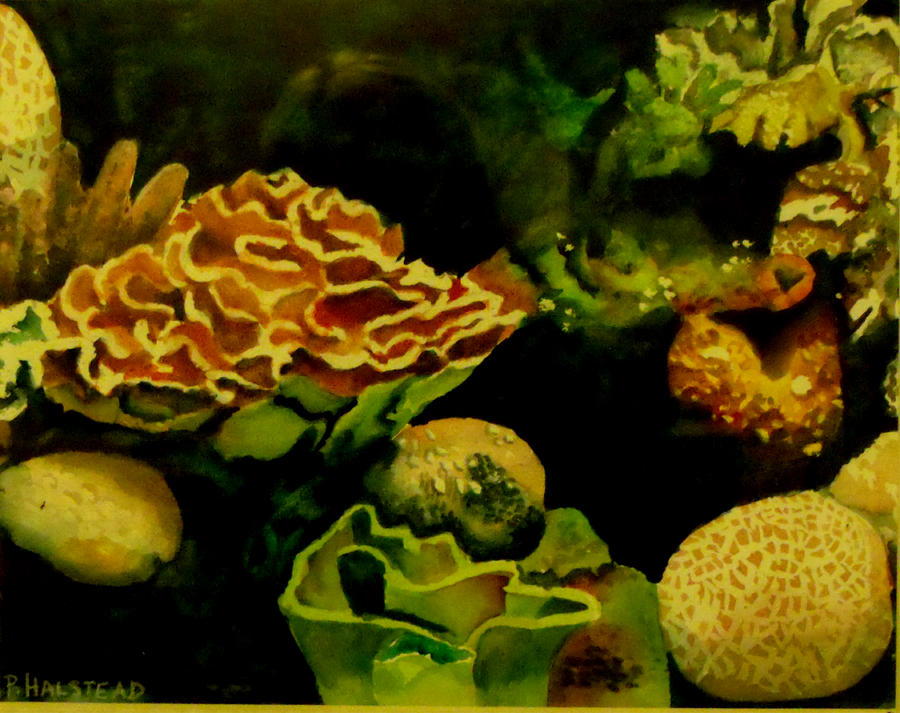 Under the Sea Painting by Patricia Halstead