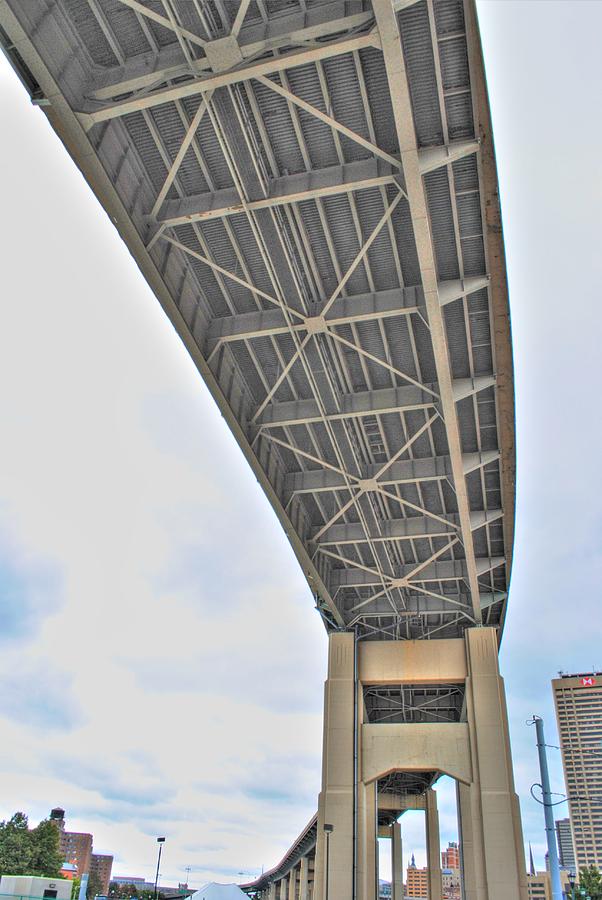 Under The Skyway Photograph by Michael Frank Jr