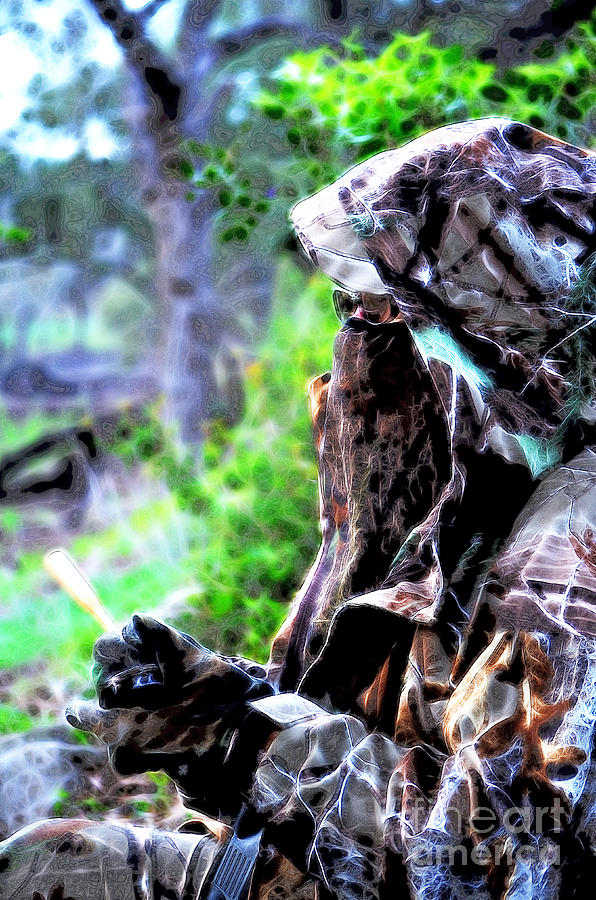 Undercover Huntress Photograph by Donna Greene