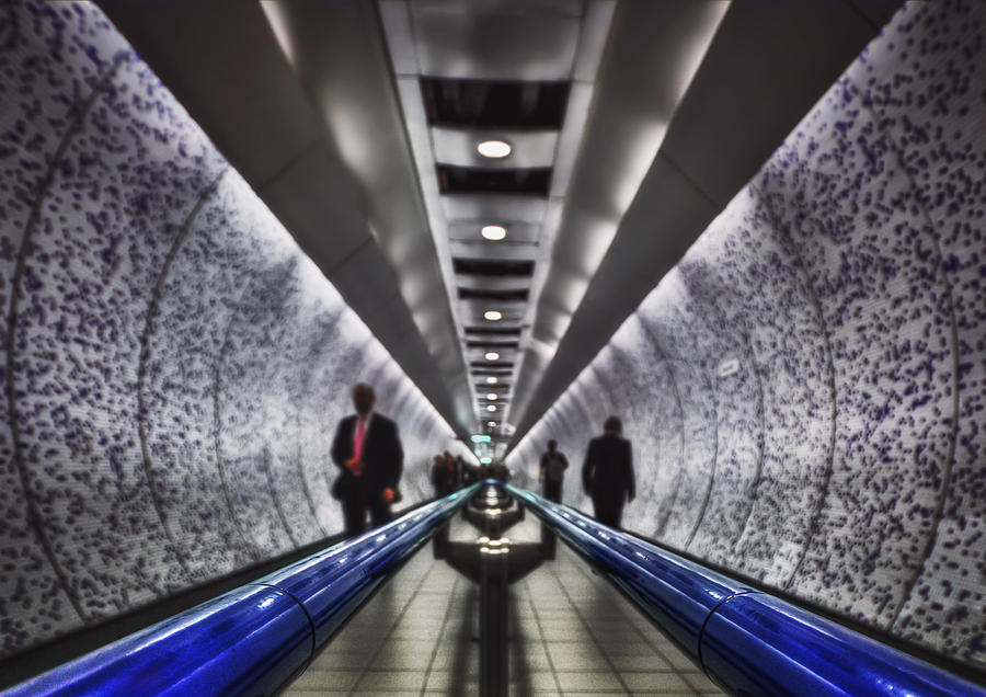 London Photograph - Underground Network by Evelina Kremsdorf