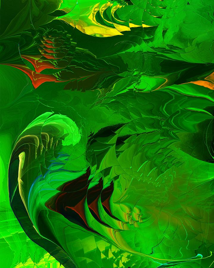 Undersea Fantasy  Digital Art by David Lane