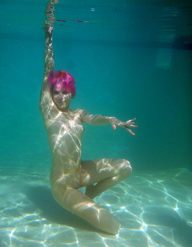 Naked Underwater