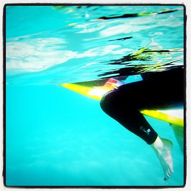 Underwater Photograph - #underwater#surfer by Silke Heyer