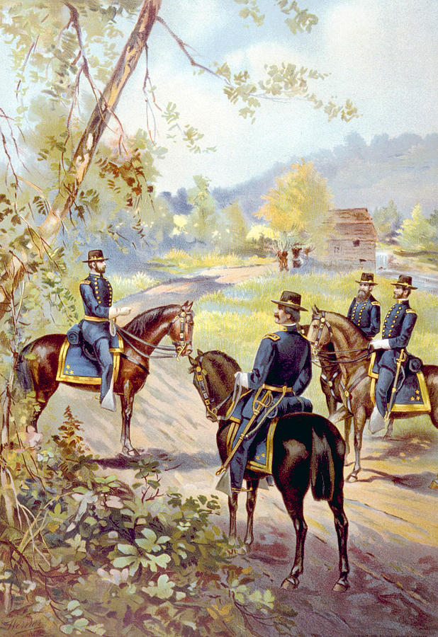 Union army generals 1864 photograph by everett pixels
