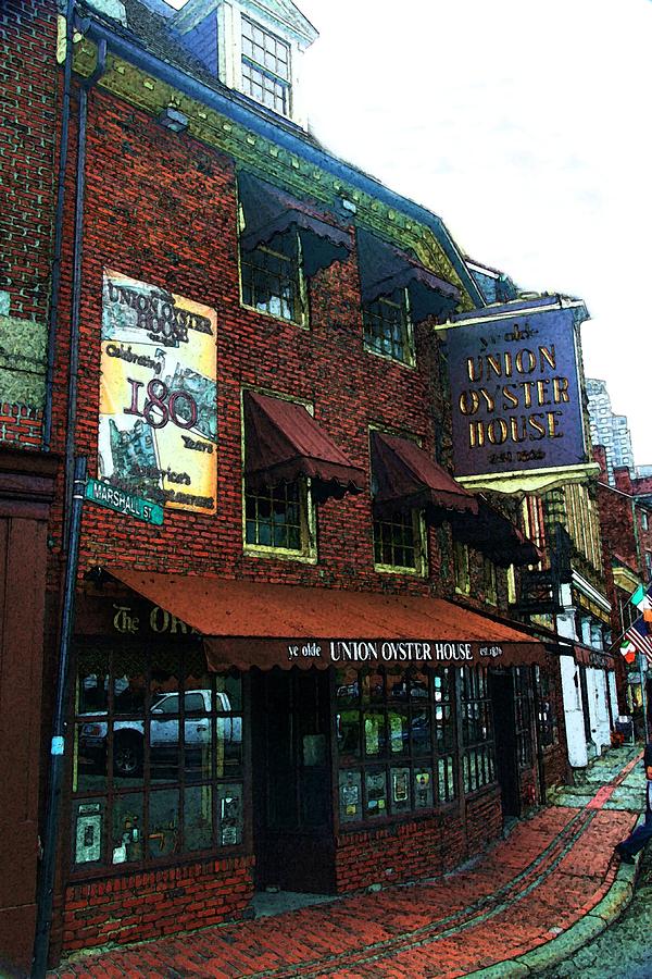 Union Oyster House Photograph by John Handfield