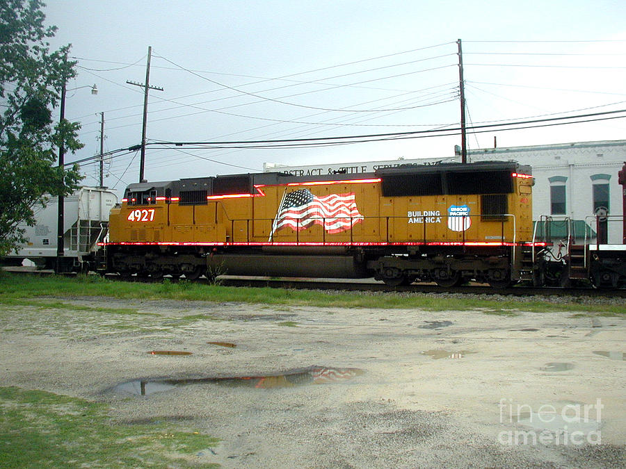 Union Pacific Through Live Oak Florida Photograph by John Black