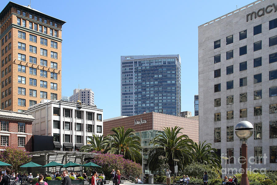 Union Square San Francisco Photograph by Wingsdomain Art and Photography