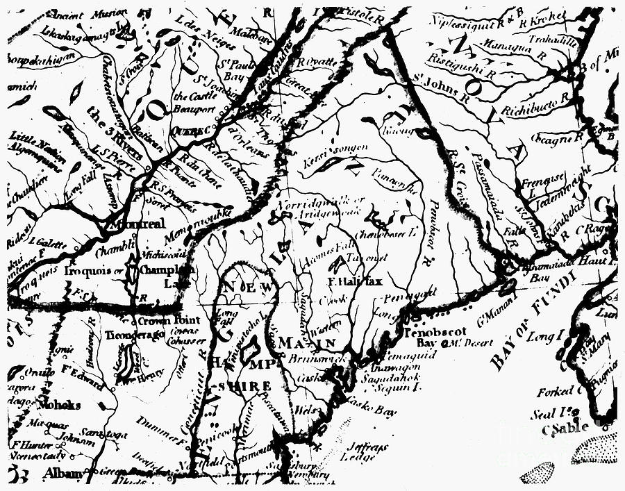 United States Map 1783 Granger 
