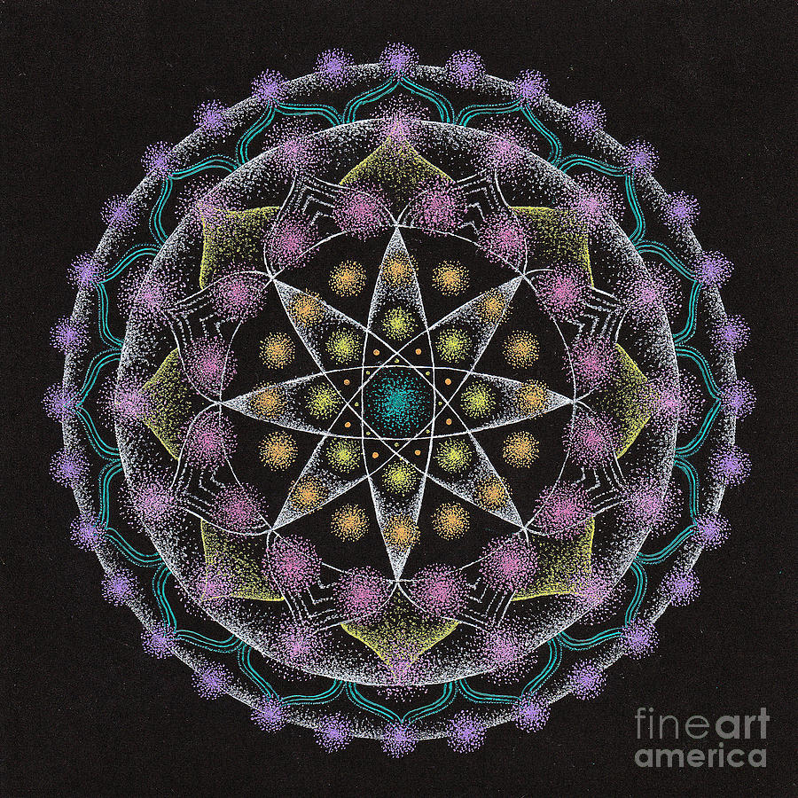 Universe Mandala Painting by Nobuaki Suzuki - Fine Art America