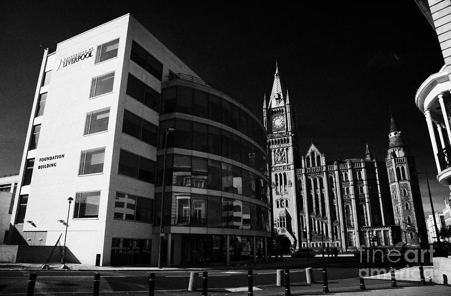 University Of Liverpool Foundation Building And Old Redbrick Victoria