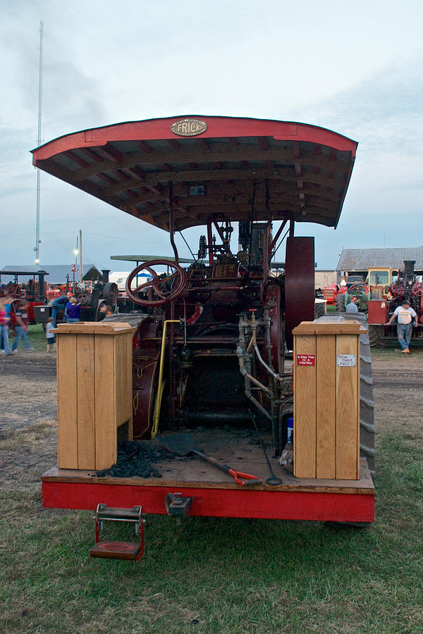 Unknown Steam Engine Tractor Photograph by Mark Dodd