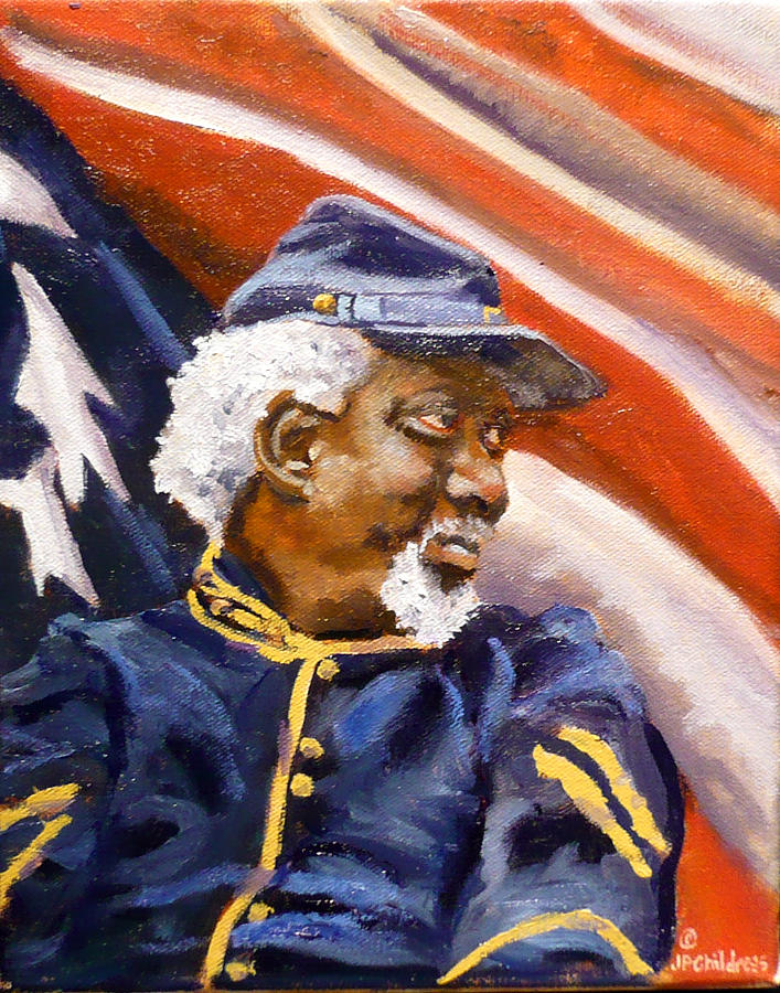 Unsung Patriot Painting by J P Childress