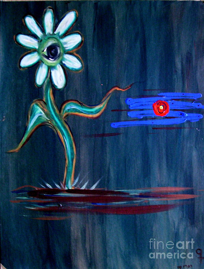 Untitled 10-17-2003 Painting by Gustavo Ramirez
