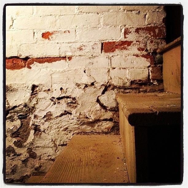 Brick Photograph - Untitled #3-Stair by Lisa Nichols