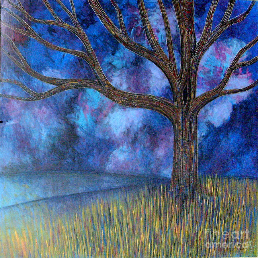 Untitled Tree 0001 Painting by Monica Furlow