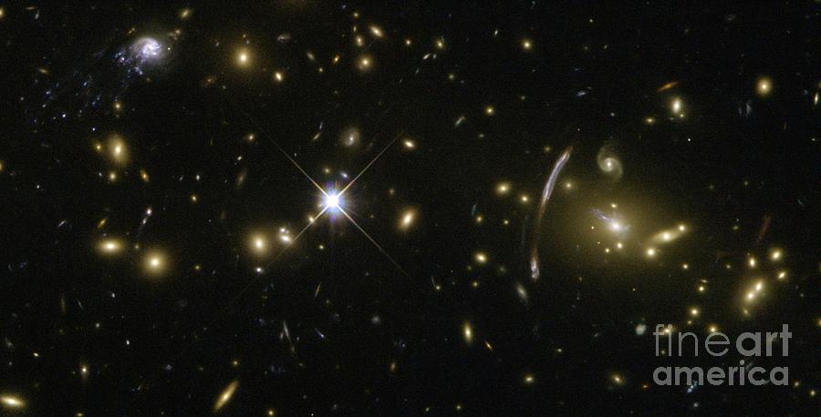 Unusual Galaxies Photograph by Nasa