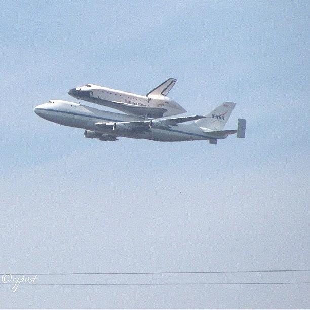 Endeavour Photograph - Up Close And Personal. Space Shuttle by Cynthia Post