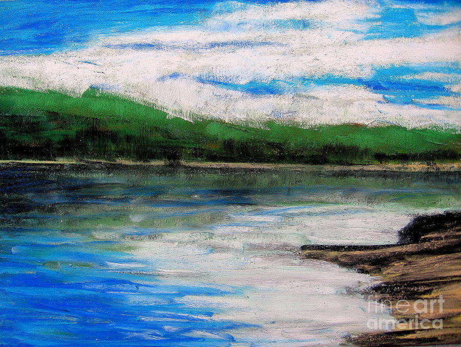 Up North, Traverse City Pastel by Lisa Dionne