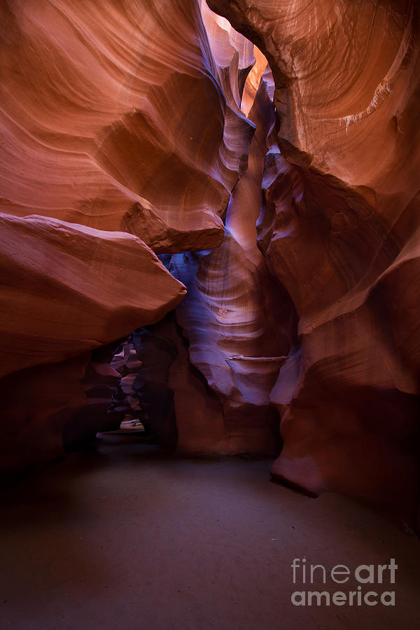 Antelope Canyon Photograph - Upper Antelope Canyon by Dennis Hedberg